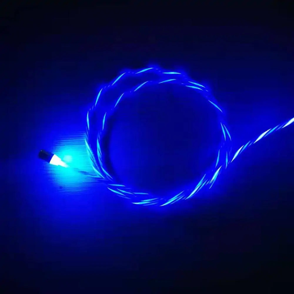 LED Magnetic USB Charging Cable