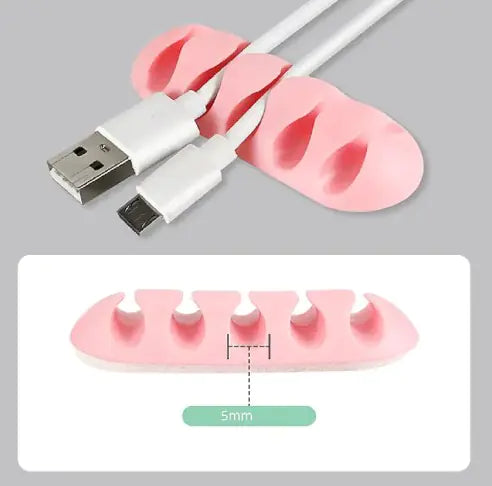 Silicone Cable Organizer